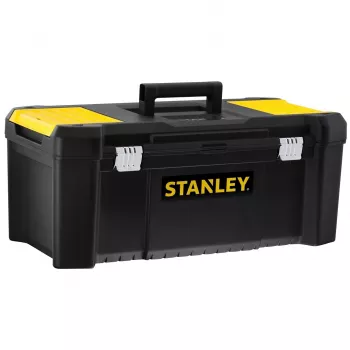 Werkzeugkiste STANLEY Esential 26 Zoll – tragbare Aufbewahrung für Metallwerkzeuge, ein Fach