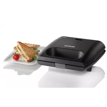 Gorenje | Mini-Grill | SM701GCB | Kontaktgrill | 700 W | Schwarz