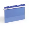 Hängeordner Durable 2561-06 A4 Kunststoff Blau Transparent