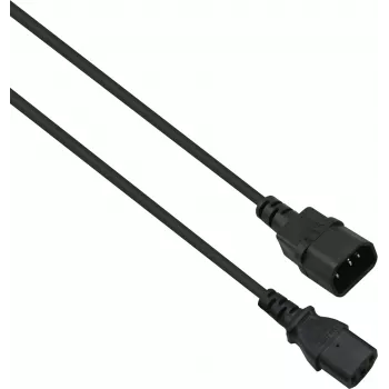 Stromverlängerungskabel helos 262659 IEC 60320 C13 auf C14 250V 1m
