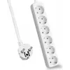 Steckdosenleiste helos CLASSIC 6-fach 3,0 m Kabel ohne Schalter