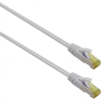 Netzwerkkabel Helos 263745 Grau 5 m Cat6a S/FTP