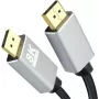 DisplayPort-Kabel Helos 288443 1 m Schwarz Grau