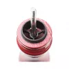 Pfeffermühle PEUGEOT Paris 18 cm uSelect, rot lackiertes Holz, einstellbarer Mahlgrad