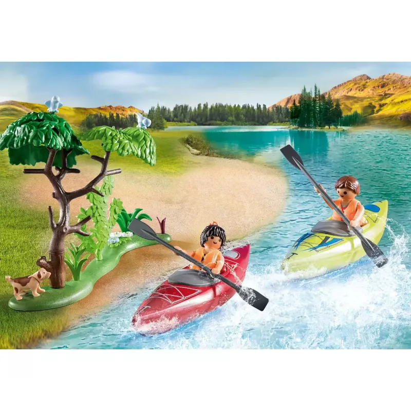 Action/Abenteuer Spielset Playmobil FamilyFun 71425 Mehrfarbig