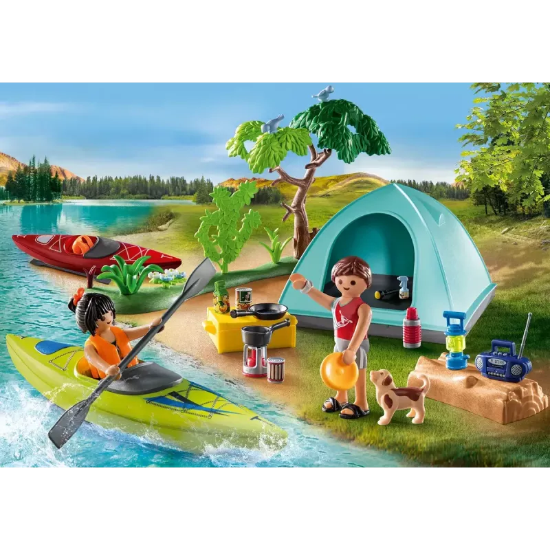 Action/Abenteuer Spielset Playmobil FamilyFun 71425 Mehrfarbig