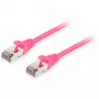 Patchkabel Equip Cat.6A S/FTP RJ-45 5m Pink