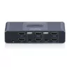 KVM-Switch DIGITUS DS-12856 USB-C/USB-A 2‑Port Dual HDMI 4K60Hz (USB 3.2 Gen 1)