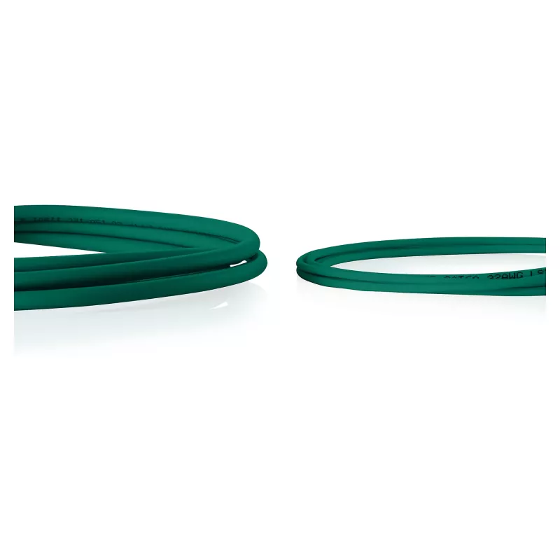 schlank CAT6 U-UTP Patchkabel von DIGITUS, 0,3 m, grün