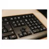 Cherry KW 3000 Universal RF Wireless QWERTY Portugiesisch Schwarz
