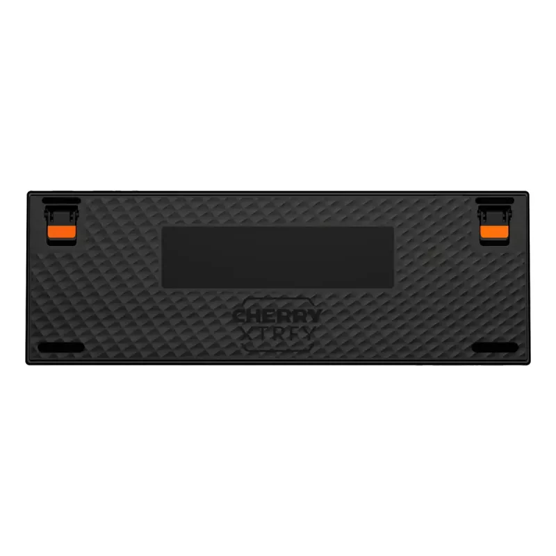 Mechanische Gaming-Tastatur Cherry K5 Pro TMR Compact — 65% QWERTY US, kabelgebunden USB, RGB, Schwarz/Orange