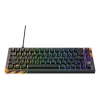 Mechanische Gaming-Tastatur Cherry K5 Pro TMR Compact — 65% QWERTY US, kabelgebunden USB, RGB, Schwarz/Orange