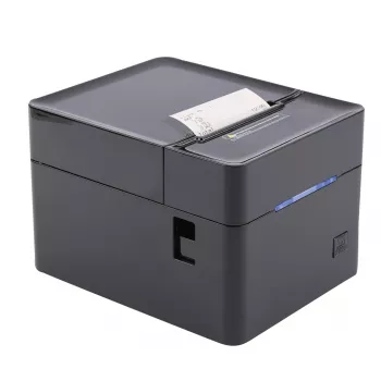 POS-Drucker Olympia 947990055 — Thermo-Direktdruck, 250 mm/s, 80 mm Rollendurchmesser, 80 mm Druckbreite, USB Typ-A, RS-232, kabelgebunden, schwarz