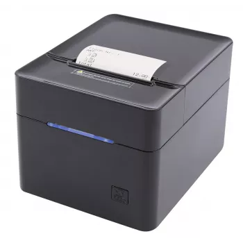 POS-Drucker Olympia 947990055 — Thermo-Direktdruck, 250 mm/s, 80 mm Rollendurchmesser, 80 mm Druckbreite, USB Typ-A, RS-232, kabelgebunden, schwarz