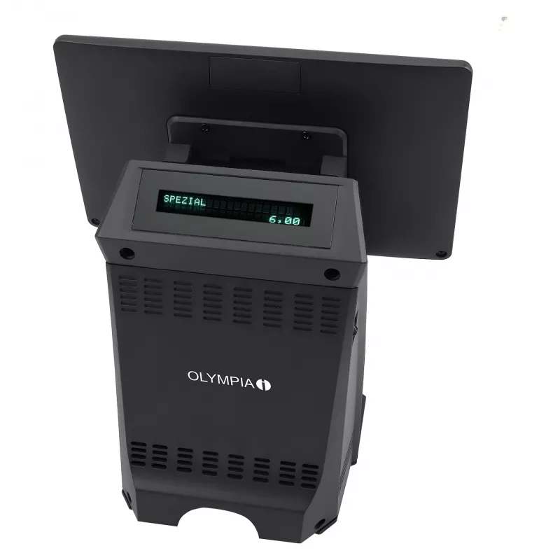 All-in-One Touchscreen-Terminal Olympia T210 25,4 cm (10 Zoll) LCD, Android 11, Thermotransferdrucker, 8 cm Breite, Schwarz