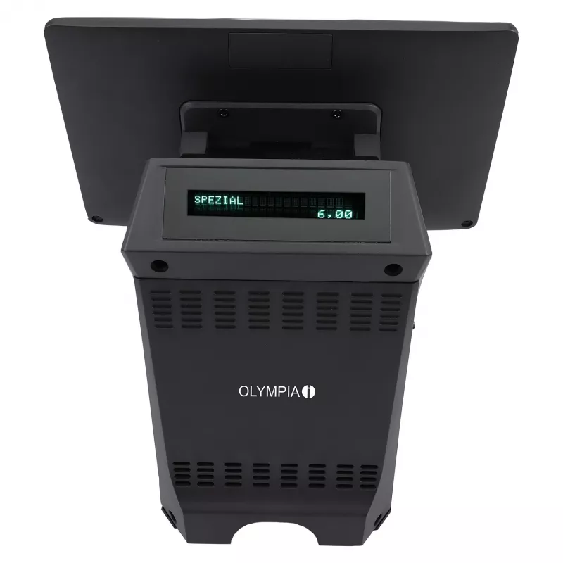 All-in-One Olympia T215DK 38,1 cm (15 Zoll) Touchscreen Android 11, Thermodirektdrucker 8 cm, schwarz
