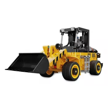 Konstruktionsset Radlader Jamara CaDA Wheel loader Bricks, für Kinder ab 8 Jahren, schwarz und gelb