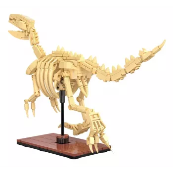 Bauset Jamara CaDA Dinosaurier-Fossil Stegosaurus — 297 Teile, Alter 8+, beige/braun