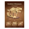 Bauset Jamara CaDA Dinosaurier-Fossil Stegosaurus — 297 Teile, Alter 8+, beige/braun