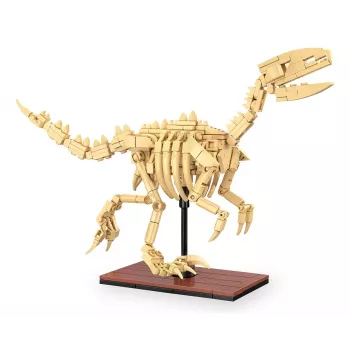 Bausatz Jamara CaDA Dinosaurier-Fossil Velociraptor — 256 Teile, Alter 8+, Beige/Braun
