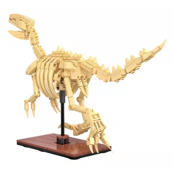 Bausatz Jamara CaDA Dinosaurier-Fossil Velociraptor — 256 Teile, Alter 8+, Beige/Braun