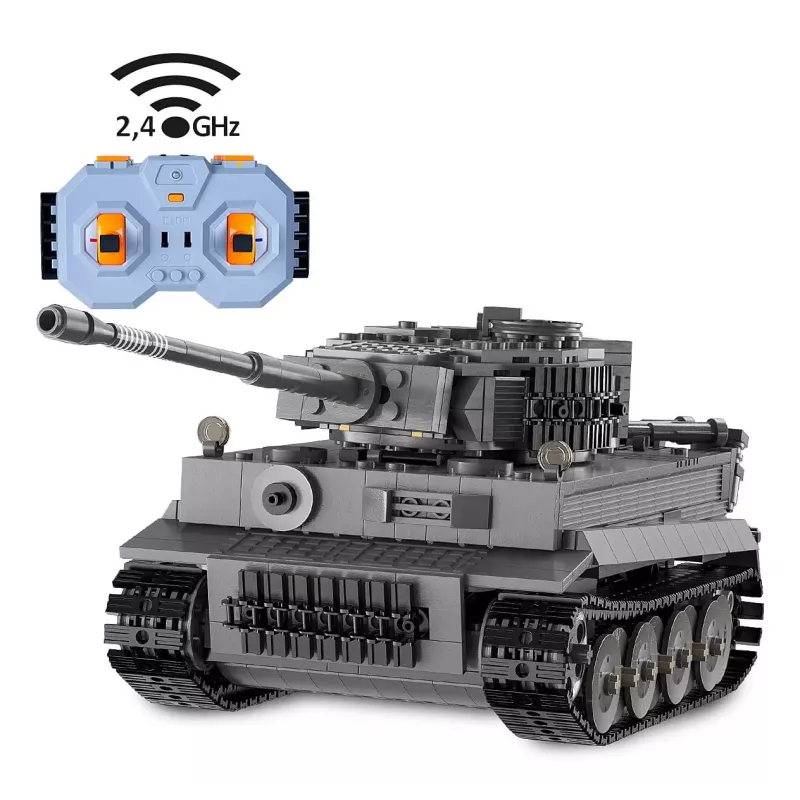 Panzermodell Jamara CaDA Tiger Maßstab 1:35, Elektromotor, Li‑Ion-Akku, für Kinder ab 8 Jahren