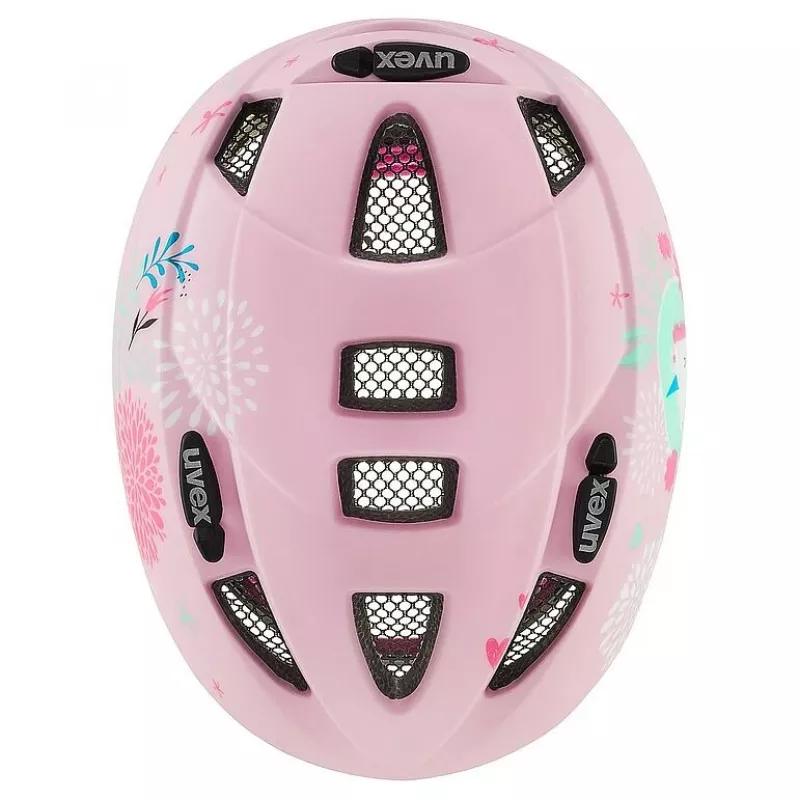 Schützender Kinderhelm UVEX kid 2 cc Mehrfarbig Pink, Hartschale, Matt-Finish