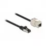 Kabel RJ45-Stecker auf Keystone-Modul RJ45-Buchse DeLOCK 87029