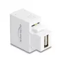 Wand-Keystone-Modul DELOCK mit USB-A-Ladeanschluss 5W weiß