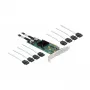 DeLOCK 8-fach SATA PCI Express x8-Karte mit Verbindungskabel