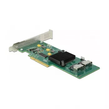 DeLOCK 8-fach SATA PCI Express x8-Karte mit Verbindungskabel