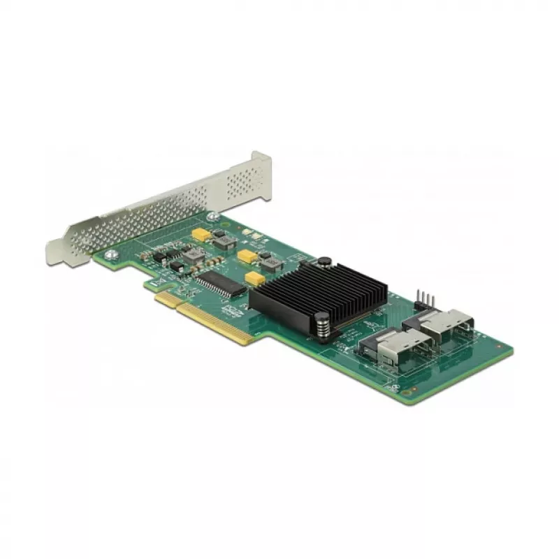 DeLOCK 8-fach SATA PCI Express x8-Karte mit Verbindungskabel