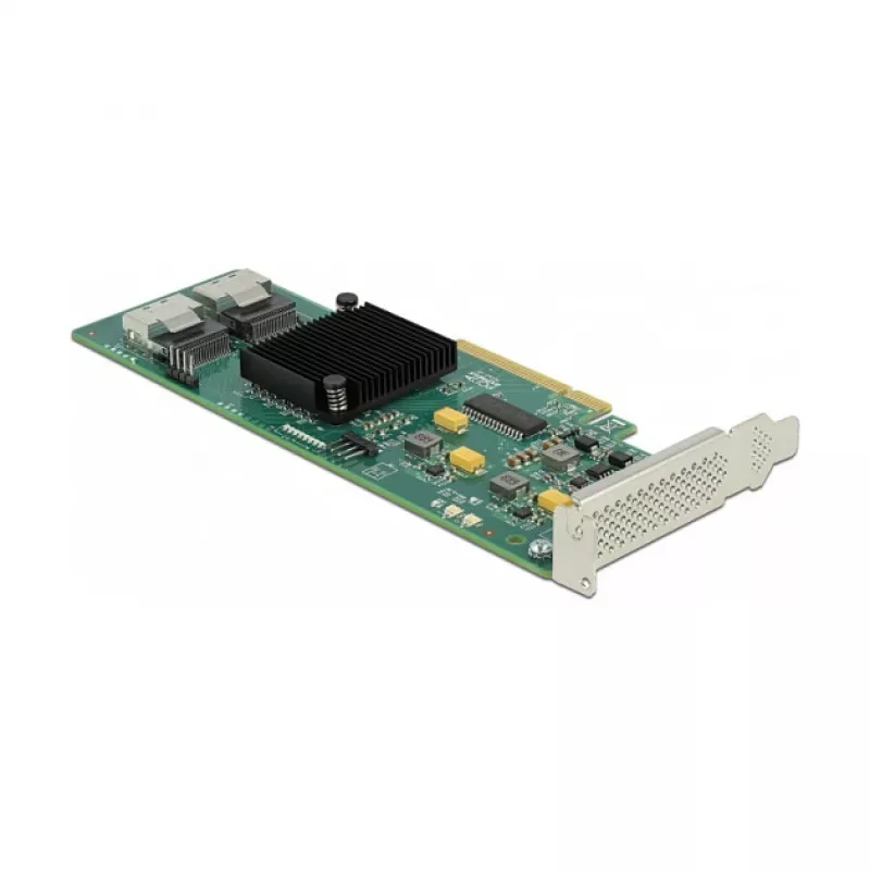 DeLOCK 8-fach SATA PCI Express x8-Karte mit Verbindungskabel