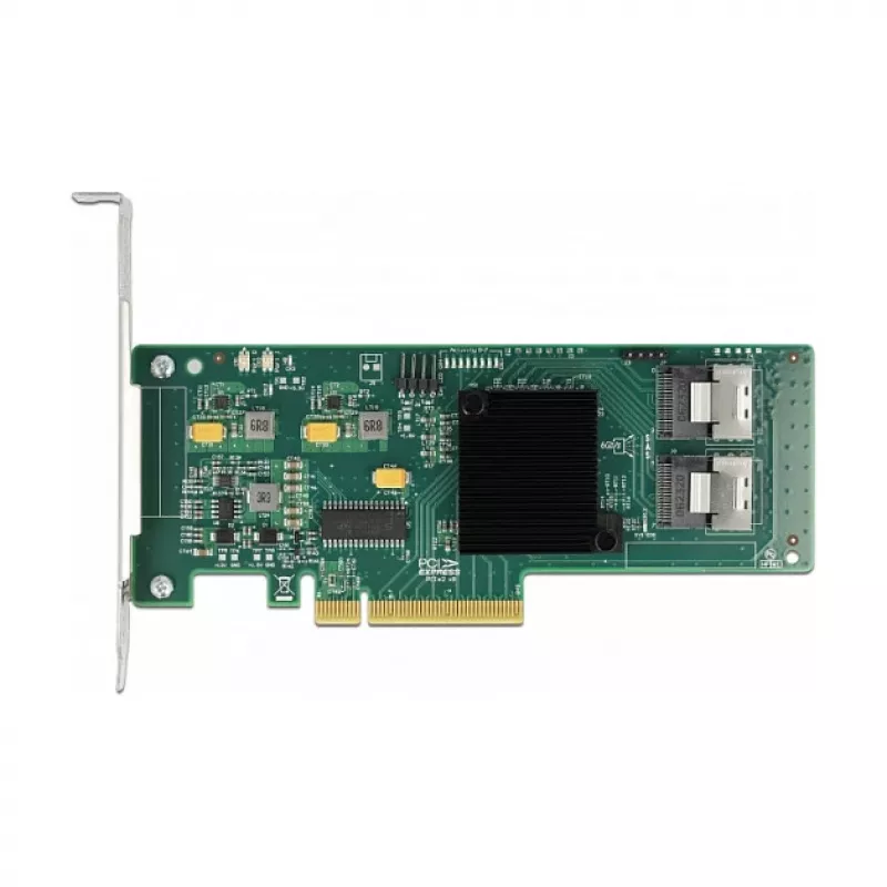 DeLOCK 8-fach SATA PCI Express x8-Karte mit Verbindungskabel