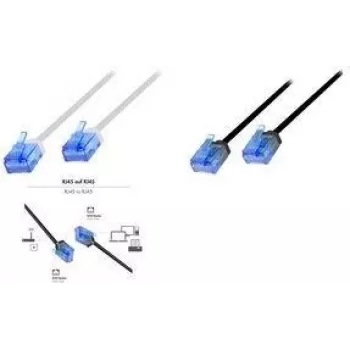 Logilink CQ3101U Ethernet-Patchkabel Weiß