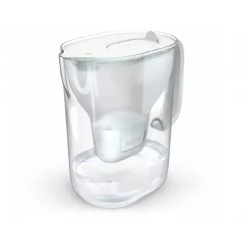 Wasserfilterkanne BRITA Style Essential XL mit MAXTRA PRO Pure Performance Kartuschen (3) — weiß