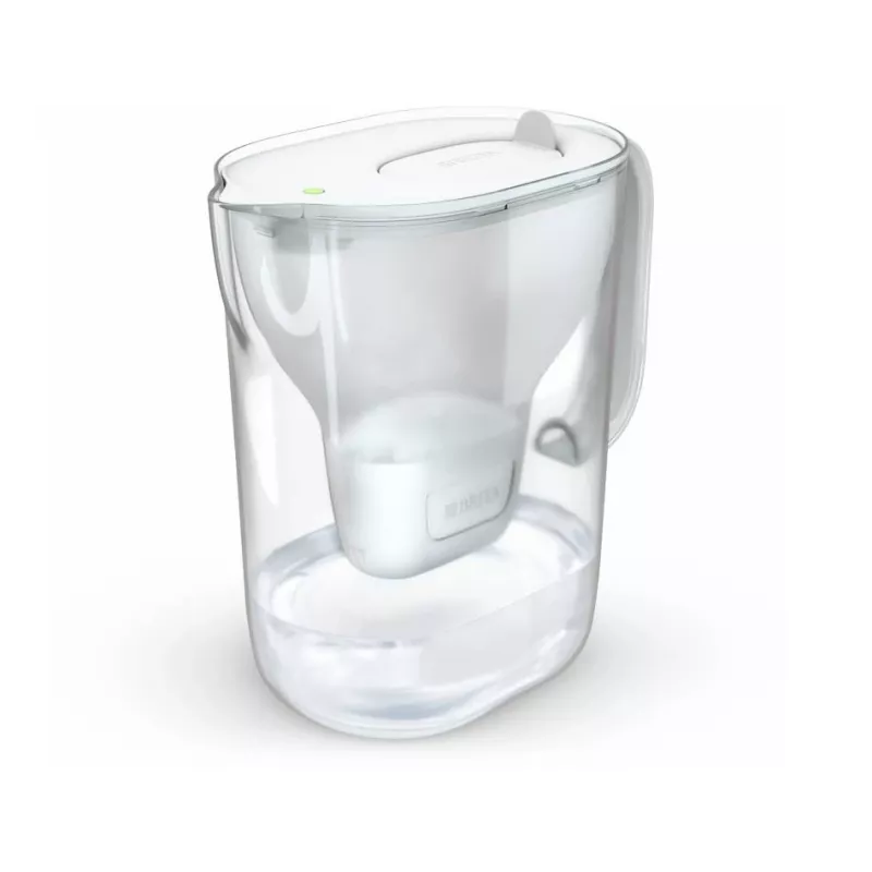 Wasserfilterkanne BRITA Style Essential XL mit MAXTRA PRO Pure Performance Kartuschen (3) — weiß
