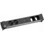 Powerframe-Steckdosenleiste Bachmann BM0023845 mit 2x CEE7/3-Steckdosen, 1x USB-C (100W), 2x Anschlussmodulen, 0,2 m Kabel