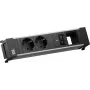 Power Frame Steckdosenleiste Bachmann BM0024207 mit 2x CEE7/3-Steckdosen, 1x USB-C PD 45W, 1x Anschlussmodul, 0,2 m Kabel