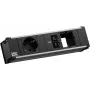 Steckdosenleiste Bachmann CONI mit 1x CEE 7/3-Steckdose, 1x USB-C PD 45W, 1x Netzanschluss, 0,2 m Kabel