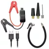 4smarts Fahrzeug-Starthilfe 456312 — 300 A Startstrom, 2 A Ausgang, 16,6 V Batterie, Schwarz