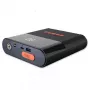 4smarts Fahrzeug-Starthilfe 456312 — 300 A Startstrom, 2 A Ausgang, 16,6 V Batterie, Schwarz