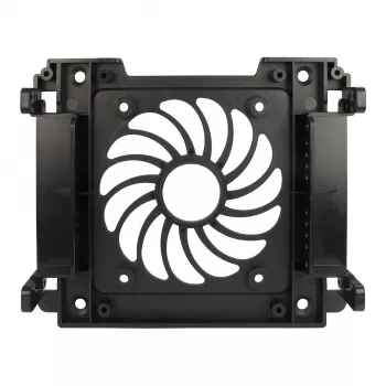 Inter-Tech Montagerahmen 1x5,25 für 1x2,5 / 1x3,5 /12cm Lüfter