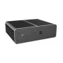 Akasa Euler CMX Mini-ITX lüfterloses PC-Gehäuse A-ITX61-S1B – schwarz, Mini-Chassis für passiv gekühlte Systeme