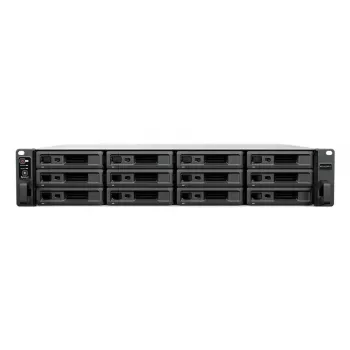 NAS Rack Synology RS2423RP+II (Rack 2U) AMD Ryzen V1780B 8 GB DDR4, 12 Einschübe, RAID, DiskStation Manager