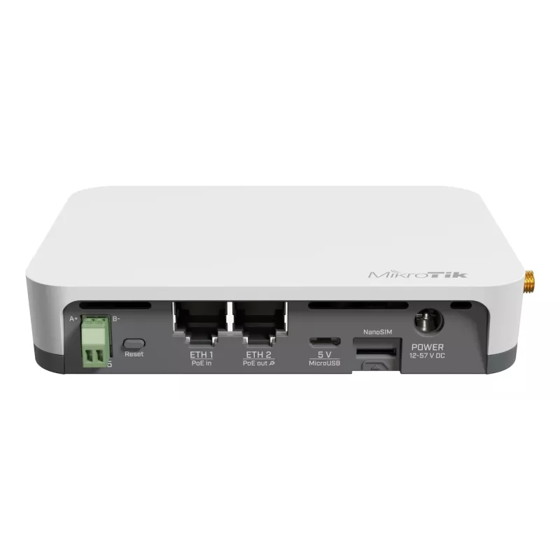 Wireless-Kit MikroTik KNOT LR9G RB924iR-2nD-BT5 mit BG770A und R11e-LR9 902–928 MHz