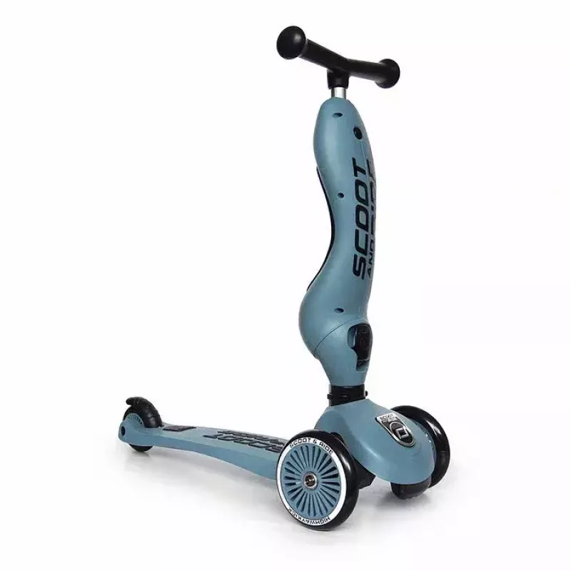 Dreirad-Roller Scoot & Ride 96271 Blau Kinder 2,8 kg