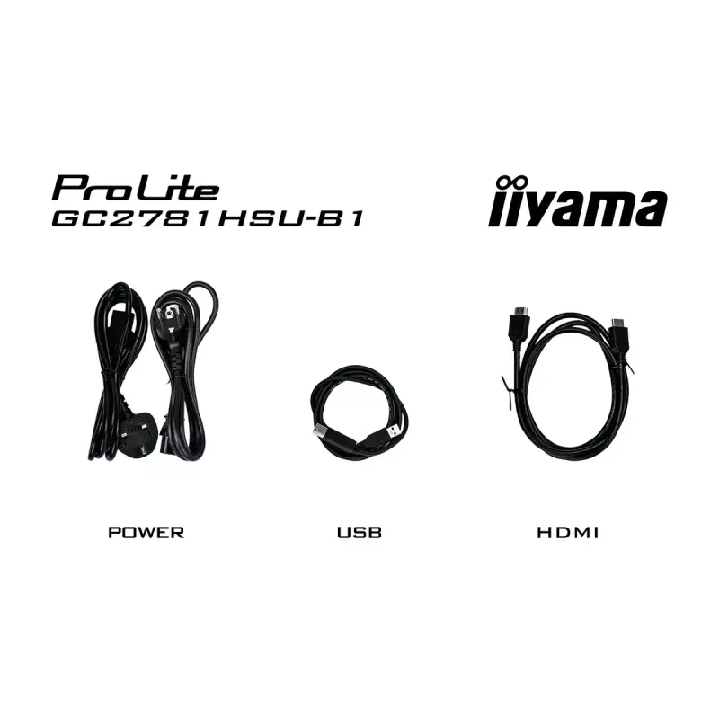Monitor IIYAMA G-MASTER GC2781HSU-B1 27 Zoll Curved VA 1920×1080 144 Hz USB-Hub Lautsprecher VESA Schwarz