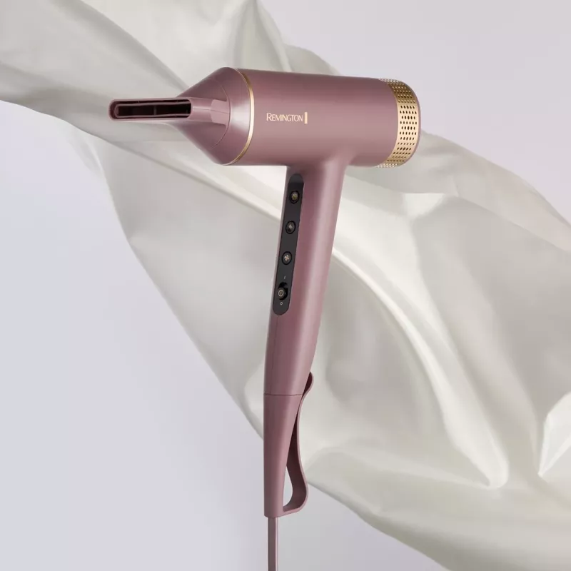 Haartrockner Remington EC8930, 1600 W, digitaler Motor, 110000 U/min, pink, 3 m Kabel