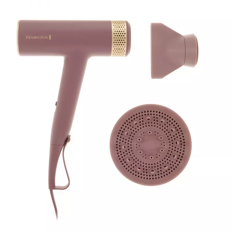 Haartrockner Remington EC8930, 1600 W, digitaler Motor, 110000 U/min, pink, 3 m Kabel